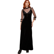 Ženska obleka KILLSTAR - Veil Of Ashes Underbust - Black - KSRA014271
