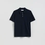Reserved - Džemper s polo kragnom