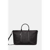 Usnjena torba Michael Kors rjava barva, 33F5LHDT4L