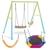 Intex ljuljačka za igralište gnijezdo roda 2 u 1 235 cm x 254 cm x 200 cm