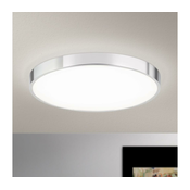 ORION Bully LED stropna svjetiljka, krom, O 28 cm - Dnevni boravak/blagovaonica - Moderan - krom, bijela - Metal