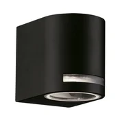 Ideus Zunanja vrtna stenska svetilka črne barve IP44 35W FOREST GU10 C 03011