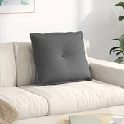 Jastuk za leda Tamno siva 60 x 19 x 50 cm tkanina