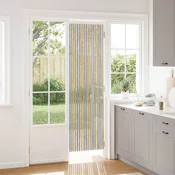 Zavjesa protiv insekata Chenille Siva i bež 56 x 200 cm 100% PP