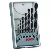 Bosch 7-delni set burgija za drvo 3/4/5/6/7/8/10mm 2607017034