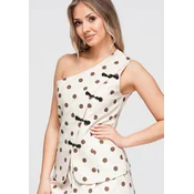 Asimetrična ženska bluza Ombre