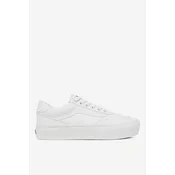Platnene superge Vans BROOKLYN LS PLATFORM VN000DC4WWW1 Bela