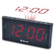 Denver CPR-710 Radio sat, 1.8, Alarm, FM, PLL, Crni