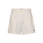 Tommy Jeans Športne kratke hlače Script DW0DW20353 Écru Regular Fit