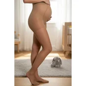 Sokisahtel Hlačne nogavice MAMMA DONNA 20 DEN maternity tights nude