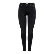 ONLY Ženske kavbojke ONLWAUW Skinny Fit 15230459 Washed Black (Velikost XS/30)