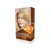 Revlon Colorsilk Beautiful Color nijansa 81 Light Blonde darovni set boja za kosu Colorsilk Beautiful Color 59,1 ml + razvijač boje 59,1 ml + regenerator 11,8 ml + rukavice