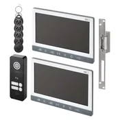 Set videodomofona EM-10AHD za 2 uporabnika z el. ključavnico odpr./zapr.