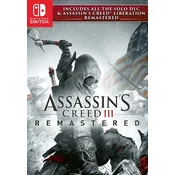 Assassins Creed III: Remastered (Nintendo Switch) eShop Key EUROPE