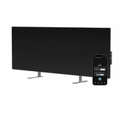 IR panel AENO Premium Eco Smart Heater 700W z LED prikazovalnikom - črna