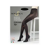 Solidea Pyramid 70 Den Microfiber Compression Tights 12 15mmHg 1S Navy Blue