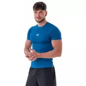 Nebbia Functional Slim-fit T-shirt Blue 2XL