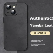 Shangsu Maska za mobilni telefon iPhone 14, Crna