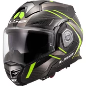Motociklistička kaciga na preklop LS2 FF901 Advant XC Future II crno-fluo žuta