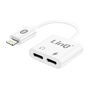 LINQ iPhone Lightning Charge Audio Splitter Adapter - Linq, (21262186)