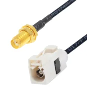 shumee Pigtail FAKRA B vtičnica/SMA vtičnica RG174 1m