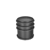 Vratna zapora t 7,4x8,3cm črna 40383
