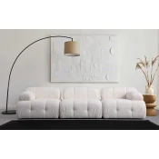 Atelier del Sofa Trosed Petite 3, 290x95x75 cm, Beli