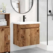 vidaXL vidaXL Kopalniška omarica s tapo Star les 45,5 x 22,5 x 84 cm, (5000245139)
