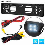 Blow BVS-547 vzvratna kamera, tablica za avto, IP67, črna