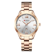 Ženska ročna ura Curren Blanche Rose Gold White