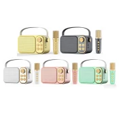 Bluetooth zvucnik karaoke set sa mikrofonom YS-103 beli