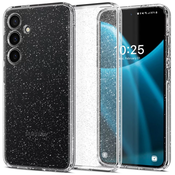 Spigen Liquid Crystal ovitek za Samsung S24, Clear & Glitter