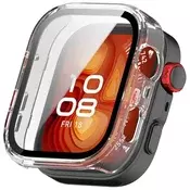 Ovitek z zaščito zaslona Techsuit Defense360 Pro za Huawei Watch Fit 4 Pro - prozoren