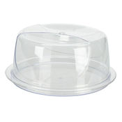 Excellent Houseware Pladnja za torto s pokrovom, 34 cm