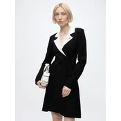 KARL LAGERFELD Cocktail obleka B3W13038 Črna A-Line Fit