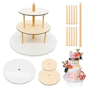 shumee 3-nadstropno stojalo za torto 30/20/14 cm Brand4Cake