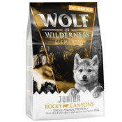Wolf of Wilderness JUNIOR Rocky Canyons - govedina iz proste reje - 1 kg