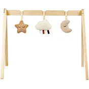 Drvena gimnastika za bebe Nattou - Teddy