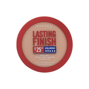 Rimmel London Lasting Finish 25H Compact Powder Foundation SPF20 puder za vse tipe kože 7 g odtenek 007 Golden Beige