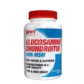 San Nutrition glucosamine chondroitin with msm (90 kapsula)