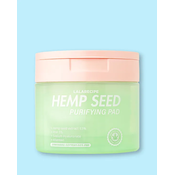 LALARECIPE Pomirjujoče blazinice za obraz Hemp Seed Purifying Pad - 220 ml/70 kos