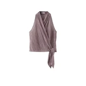 MANGO Top TRUFA roza/bordo