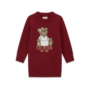 Guess Pletena obleka K6BK08 Z1308 Rdeča Regular Fit