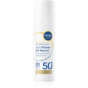 NIVEA SUN Daily UV Serum podlaga 2 v 1 SPF 50+ 30 ml