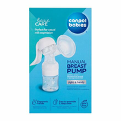 Canpol Babies Basic Care Manual Breast Pump rucna pumpa za mlijeko 1 kom za žene