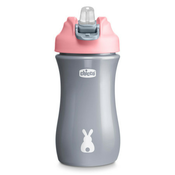 Chicco caša sa mekanim piskom 350ml,24m+,roze ( A074423 )