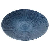 Krožnik za predjed ICE SAPPHIRE 22 cm, modra, keramika, MIJ