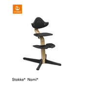 stokke otroški stolček nomi hrast black