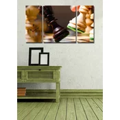 Wallity Zidni sat 3P204045CS-17, 84x45 cm, 3 dela
