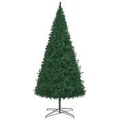Vidaxl Umetna novoletna jelka 400 cm zelena